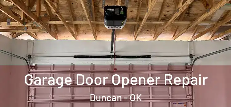  Garage Door Opener Repair Duncan - OK