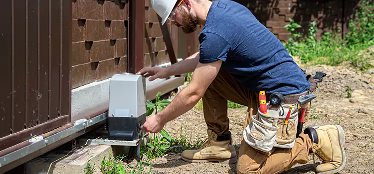 Electric Driveway Gate Installation Duncan